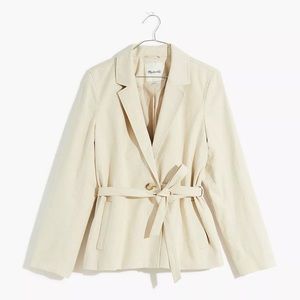 Madewell Cotton/Linen Blazer